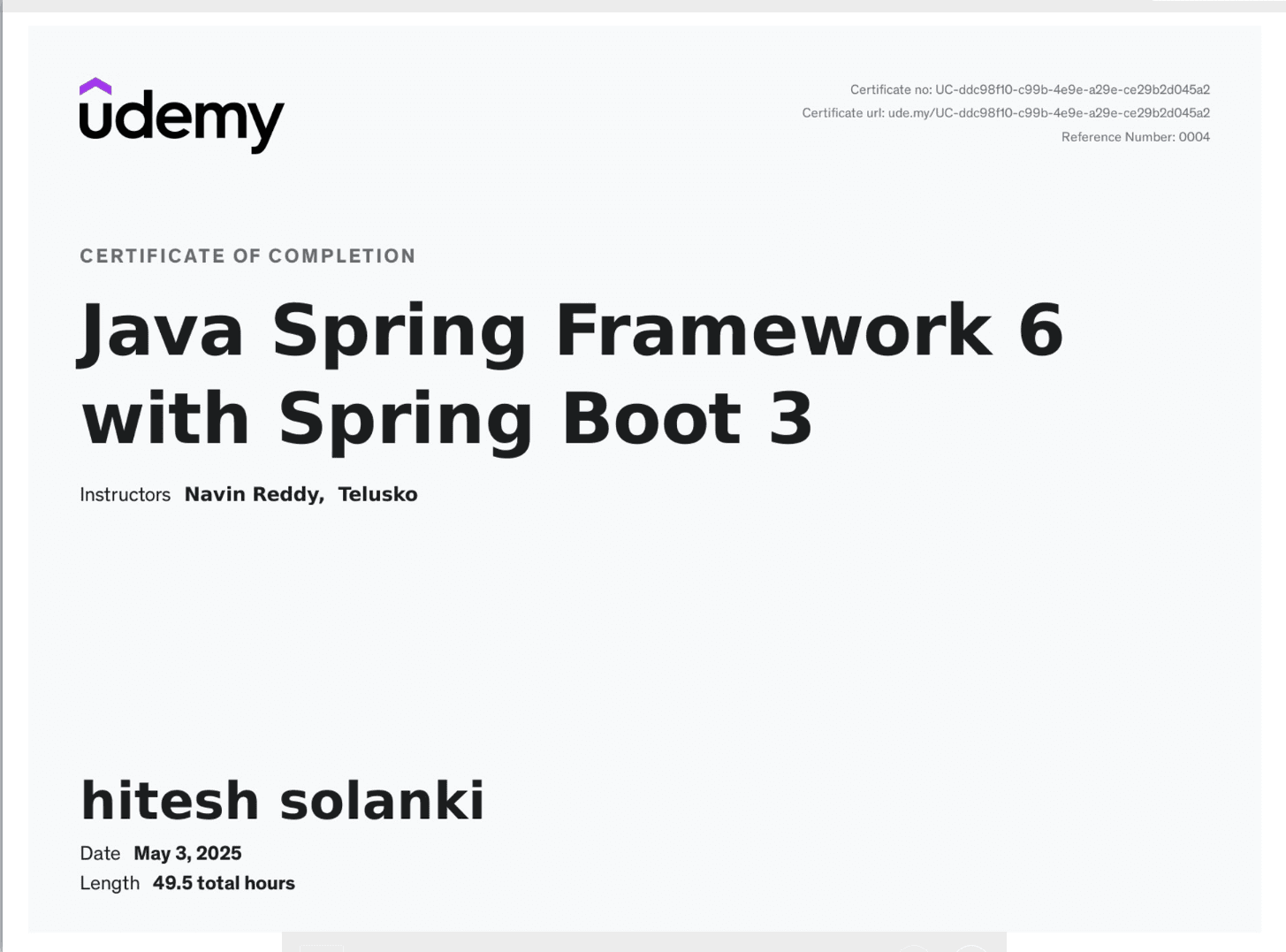 Java Spring Framework 6 with Spring Boot 3