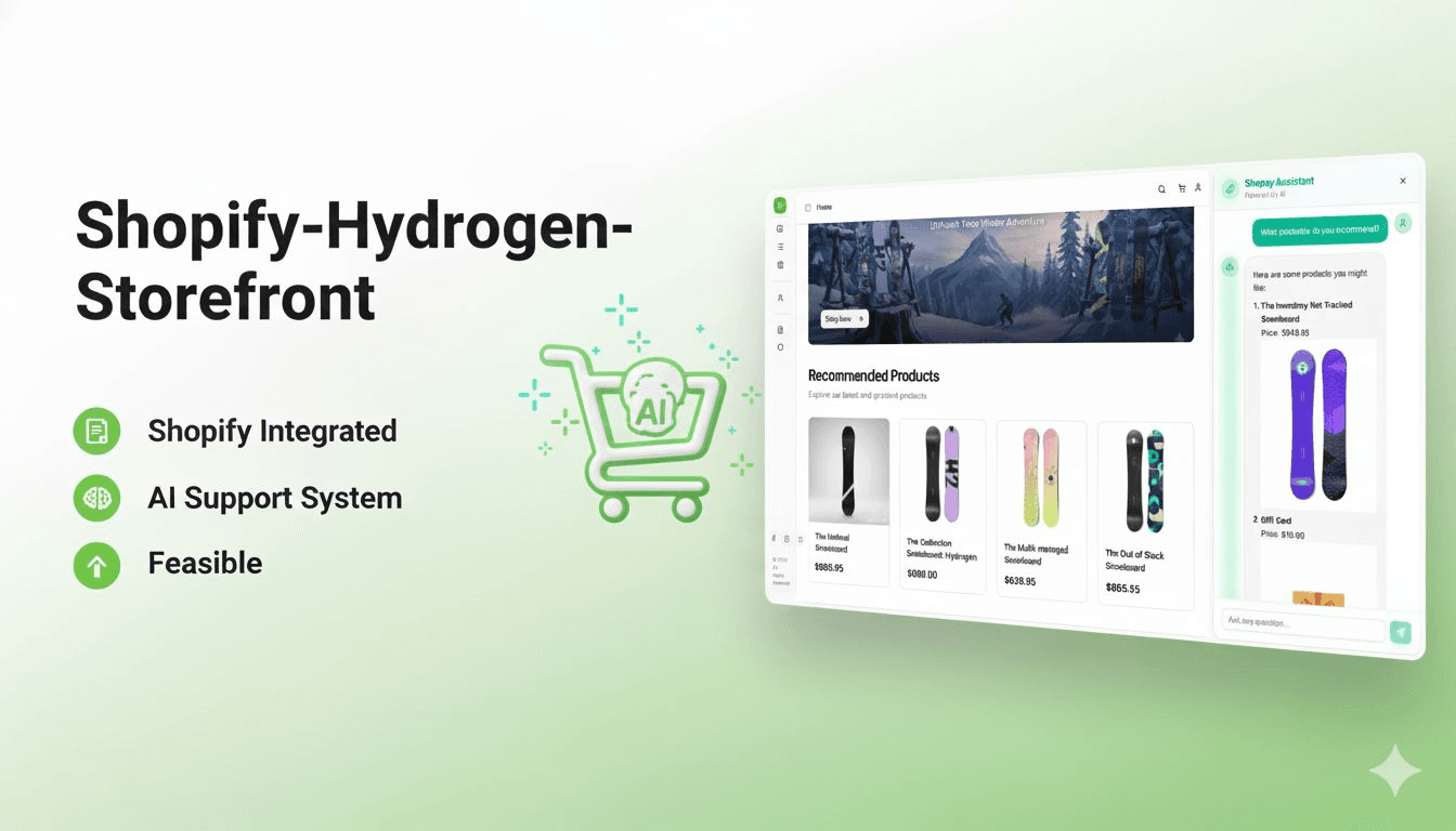 How I Built an AI-Powered Shopify Storefront That Talks Like a Human